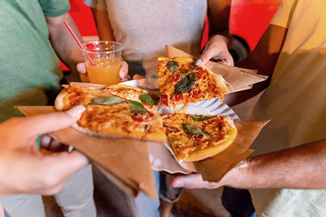 Sharing Pizza